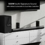 793 - boAt AAVANTE BAR Azure – 500W RMS Soundbar with 5.1 Channel & Bluetooth v5.3