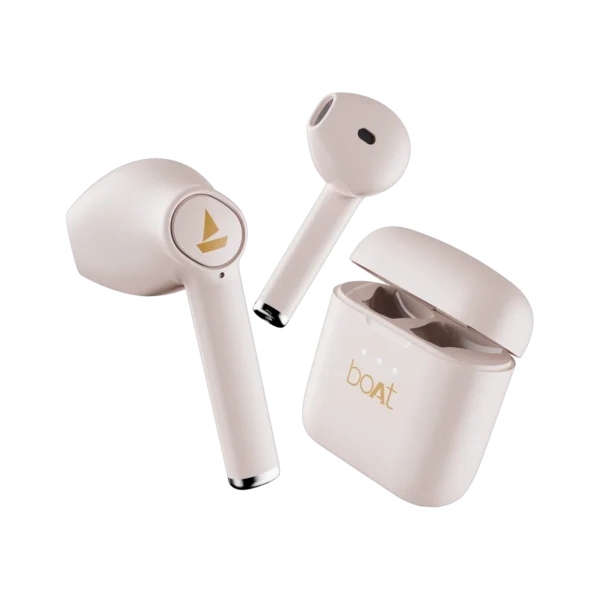 Boat Airdopes 138 Gen 2 Tws Earbuds With 70h Playback – Crimson Cream