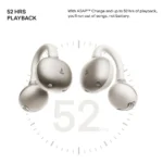 Boat Airdopes Proclip Open Ear Earbuds | 52h Playback
