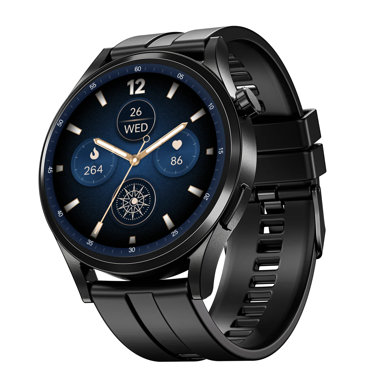Boat Chrome Horizon Smartwatch With Amoled Display Boat Chrome Horizon Smartwatch With Amoled Display