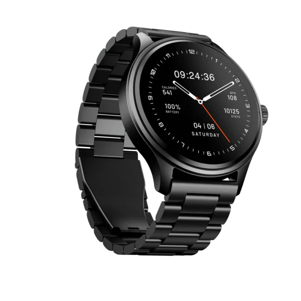 Boat Lunar Orbit 2 Smartwatch With Bluetooth Calling – Steel Black