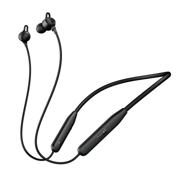 Boat Rockerz 200 Wireless Bluetooth Neckband Earphones – Black