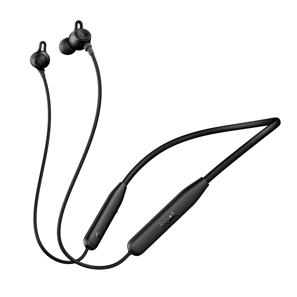 Boat Rockerz 200 Wireless Bluetooth Neckband Earphones – Black Boat Rockerz 200 Wireless Bluetooth Neckband Earphones – Black