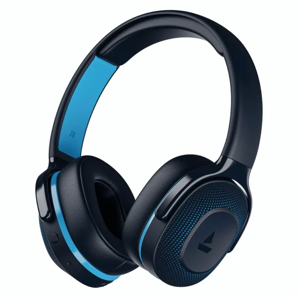 Boat Rockerz 413 Wireless Headphones With 60h Playback – Ocean Blue