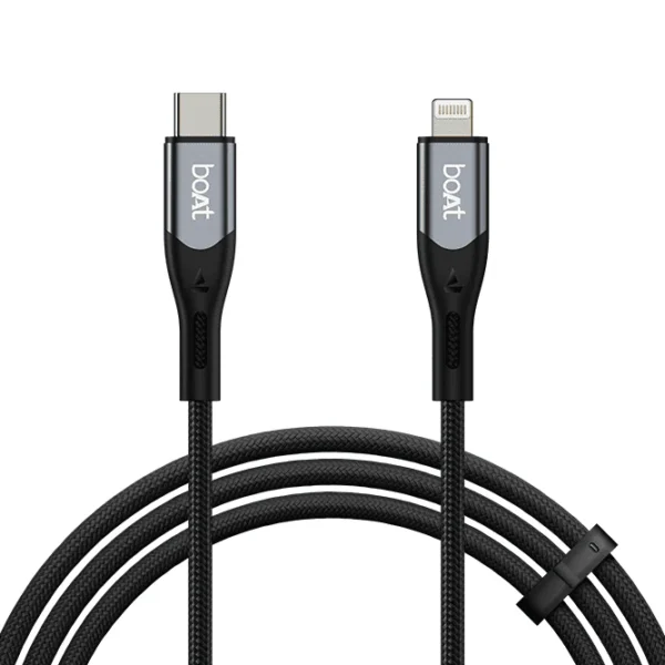 Boat Type C To L 27w Pd Fast Charging Cable (1.2m)