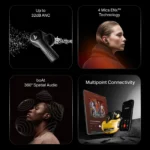 Boat Nirvana Crystl Wireless Bluetooth Earbuds For Music And Calls