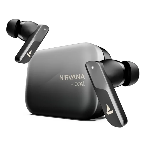 Boat Nirvana X Tws Wireless Earbuds For Everyday Listening – Cosmic Onyx