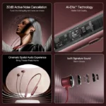 Boat Rockerz 210 Anc Wireless Neckband With Active Noise Cancellation