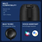 Boat Stone Neo Portable Wireless Speaker For Everyday Music