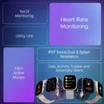 Boat Wave Sigma 3 Smartwatch With 2.01 Inch Hd Display And Bluetooth Calling