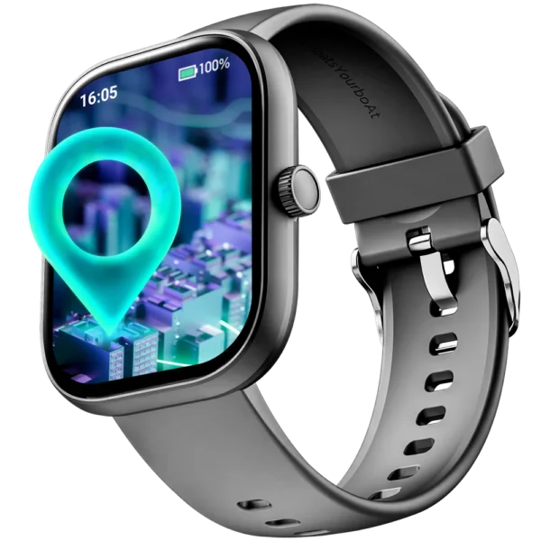 Boat Wave Sigma 3 Smartwatch With 2.01 Inch Hd Display And Bluetooth Calling – Active Black