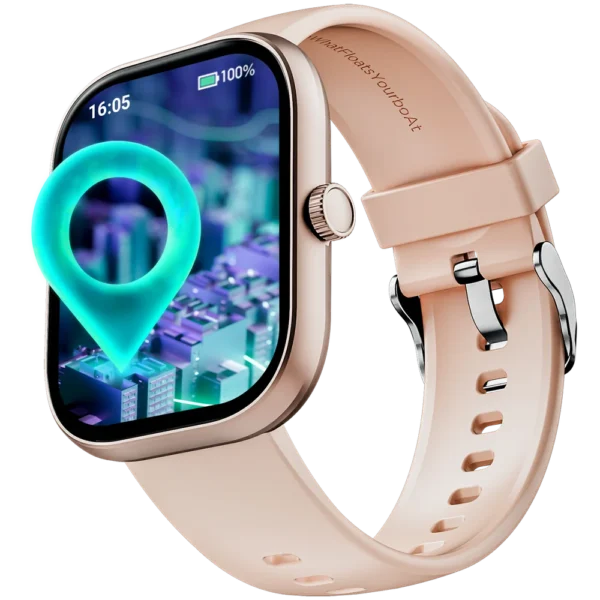 Boat Wave Sigma 3 Smartwatch With 2.01 Inch Hd Display And Bluetooth Calling – Cherry Blossom