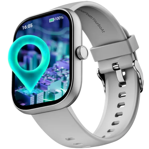 Boat Wave Sigma 3 Smartwatch With 2.01 Inch Hd Display And Bluetooth Calling – Cool Grey