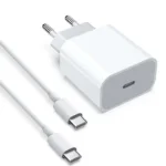 Onearmour Fast Type C Charger 5.1v Wall Mount For Smartphones (white)