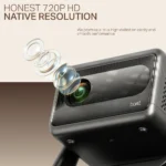 Boat Cinehead E1 Android Smart Projector With 150 Inch Display, 720p Hd Resolution