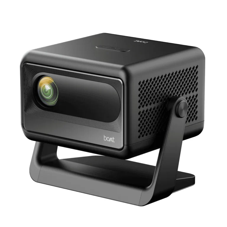 Boat Cinehead E1 Android Smart Projector With 150 Inch Display, 720p Hd Resolution