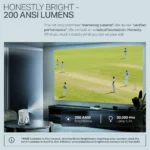 Boat Cinehead M1 Smart Projector Full Hd 1080p 200 Ansi Lumens 150 Inch