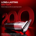 Boat Slazer K100+ 6 In 1 Multi Grooming Trimmer With 0.5mm Precision, 1200mah Battery
