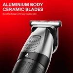 Boat Slazer K100+ 6 In 1 Multi Grooming Trimmer With 0.5mm Precision, 1200mah Battery