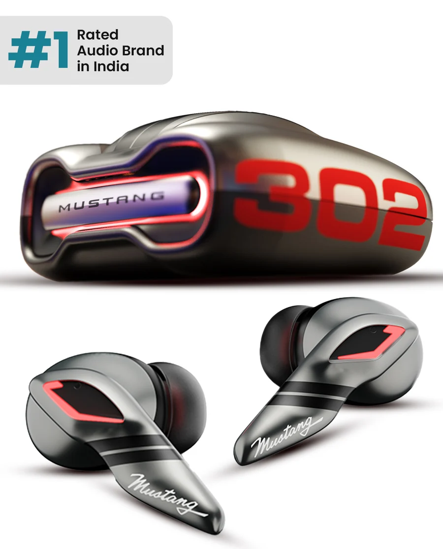 Goboult Mustang Torq Tws Earbuds With 13mm Driver, Bluetooth 5.4, 45ms Low Latency Goboult Mustang Torq Tws Earbuds With 13mm Driver, Bluetooth 5.4, 45ms Low Latency
