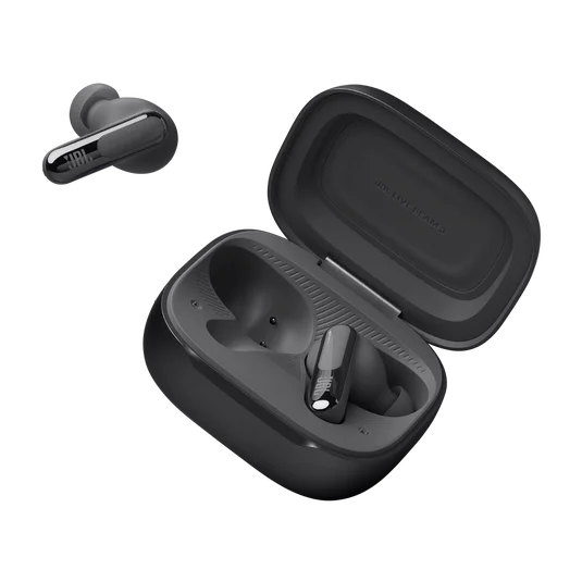 Jbl Live Beam 3 Touchscreen Earbuds With 48 Hour Battery – Black